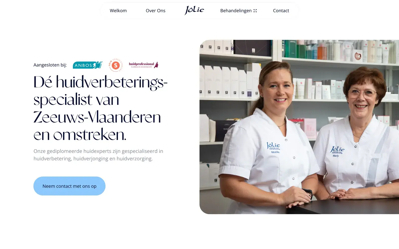 Jolie Huidverbetering site