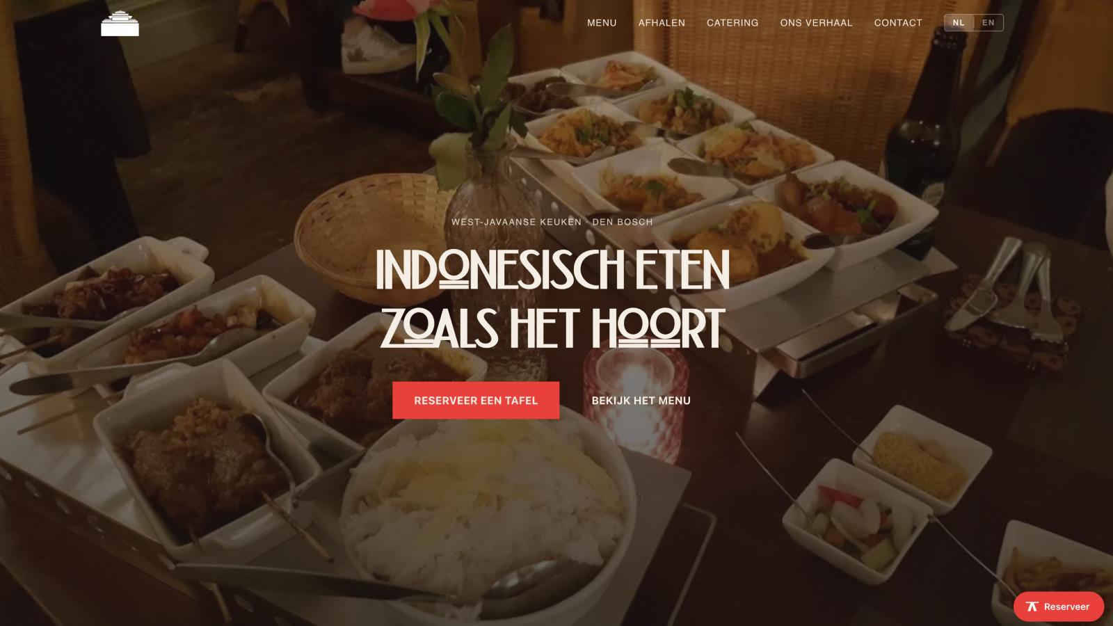 Restaurant Bandung site