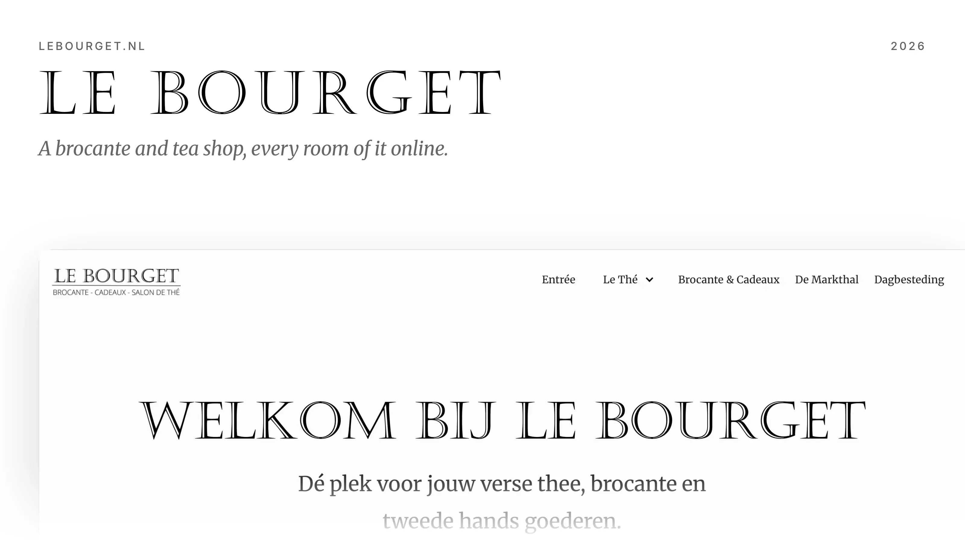 Le Bourget brocante- en theewinkelsite